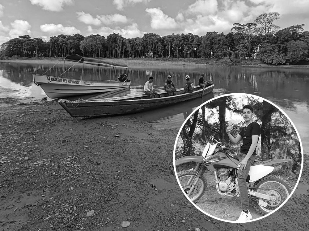 Localizan cuerpo de joven huehueteco que murió al lanzarse al río Chixoy