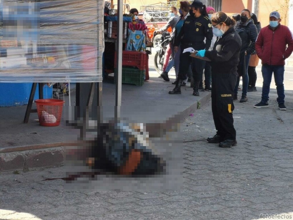 Última hora: Dos personas asesinadas en la zona 3 de Xela