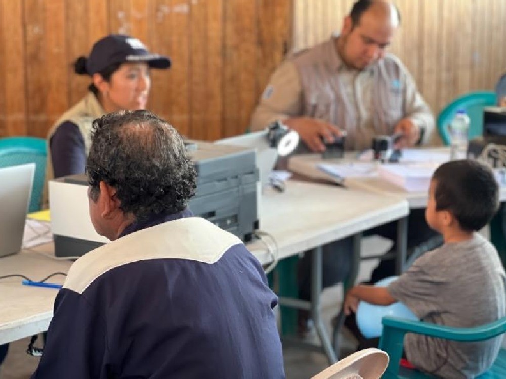 Más de 20 solicitudes de refugio, de ciudadanos mexicanos, recibe Migración durante su visita a Huehuetenango 