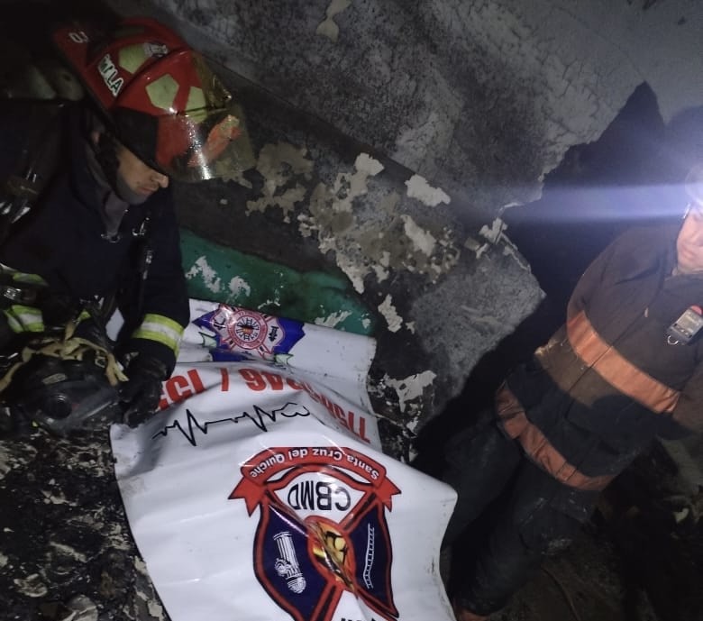 Menor muere en incendio en Santa Cruz del Quiché