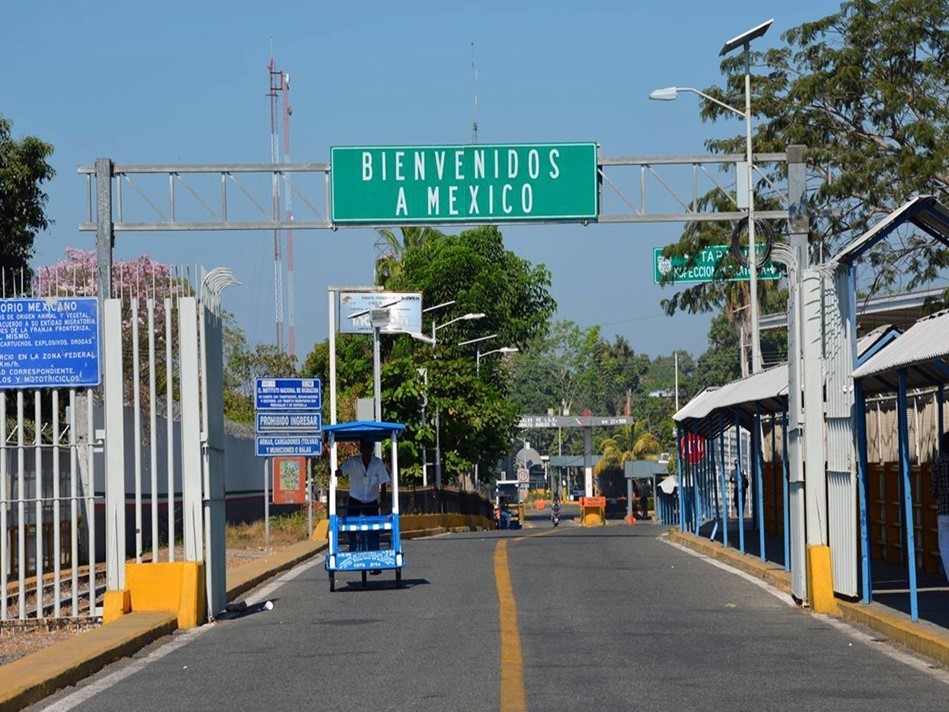 MINEX alerta sobre riesgos de seguridad en la frontera con Chiapas, México