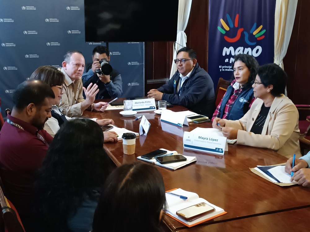 Ministro de Desarrollo Social presenta avances del programa “Mano a Mano” en Quetzaltenango
