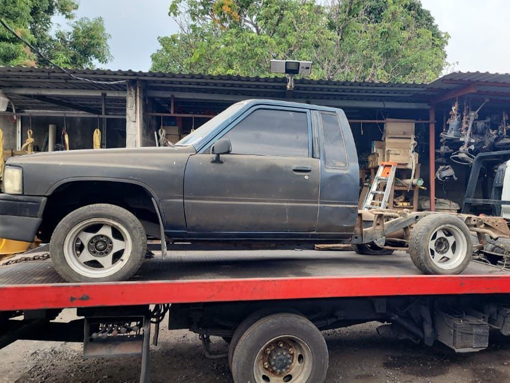 MP localiza en Retalhuleu vehículos que habían sido robados en Quetzaltenango 