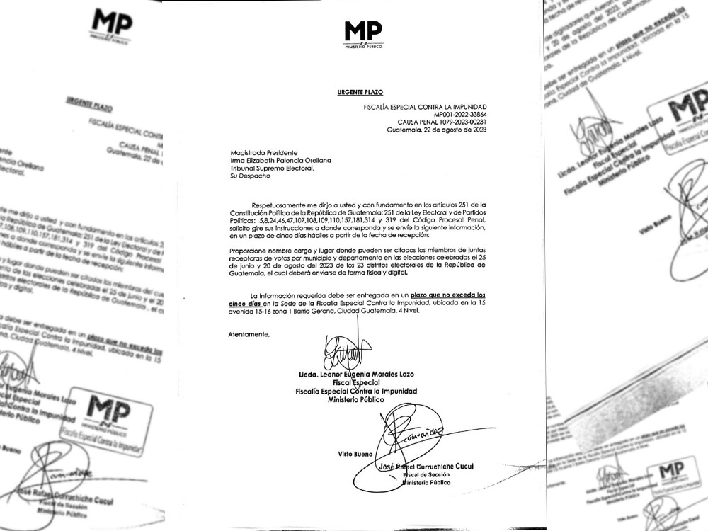 MP solicita información al TSE sobre centros de votación y personal contratado para las elecciones 