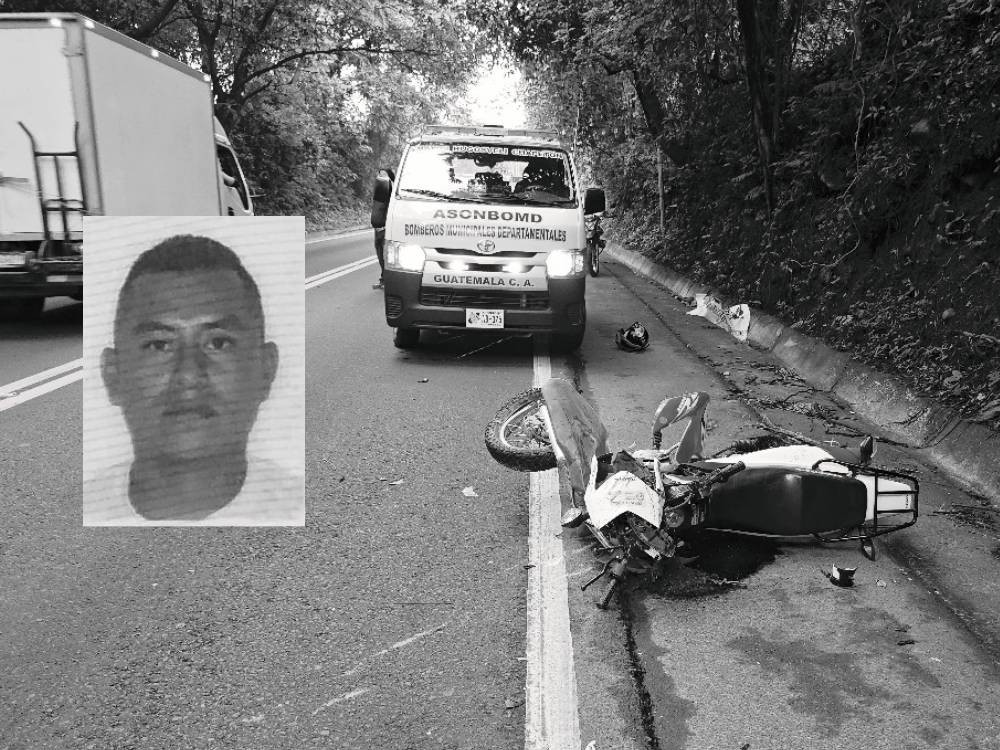 Muere agente de la PNC en trágico accidente en San Antonio, Suchitepéquez