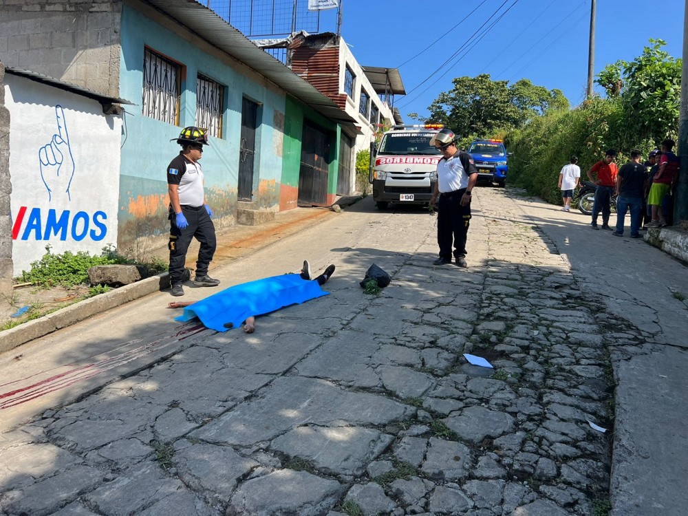 Mujer es asesinada a balazos en Colomba, Quetzaltenango