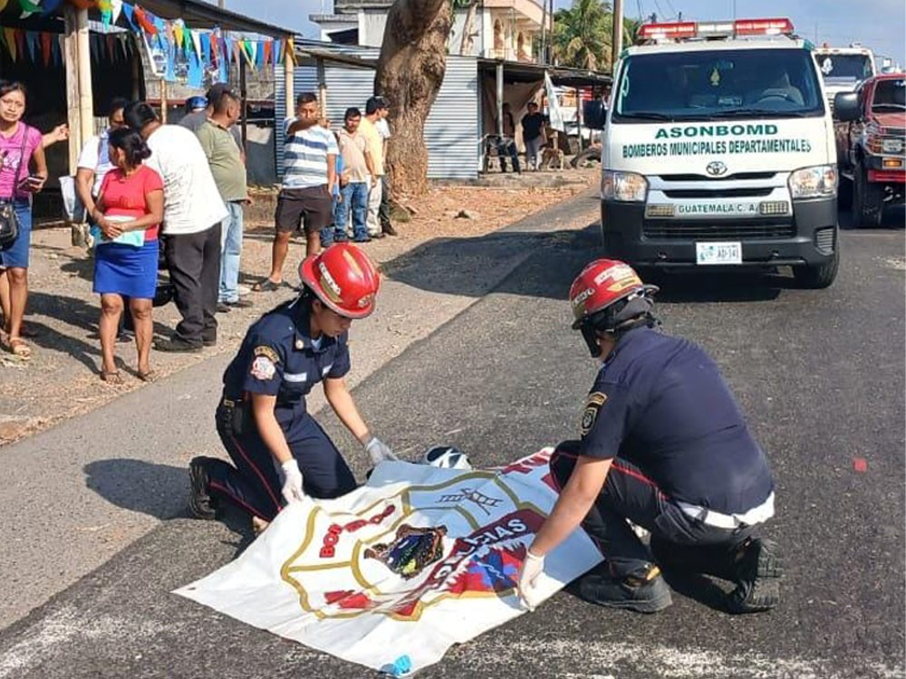 Mujer muere tras ser atropellada por un vehículo pesado en Colomba 