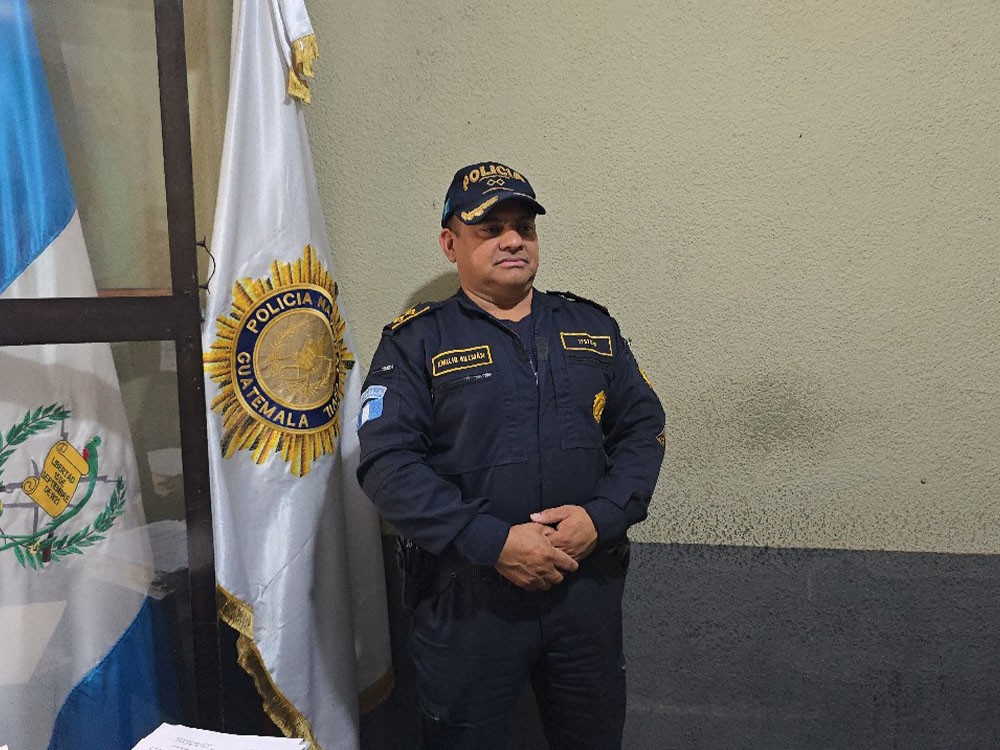 Nuevo comisario asume el mando de la Policía Nacional Civil en Suchitepéquez