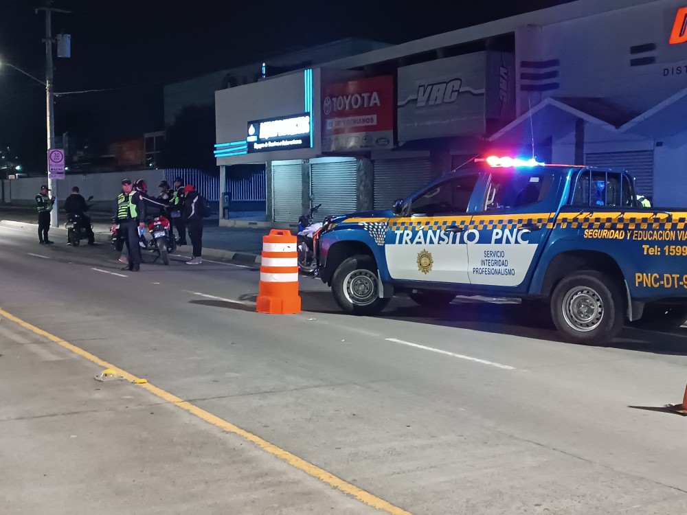 Operativos buscan prevenir carreras clandestinas y reforzar la seguridad vial