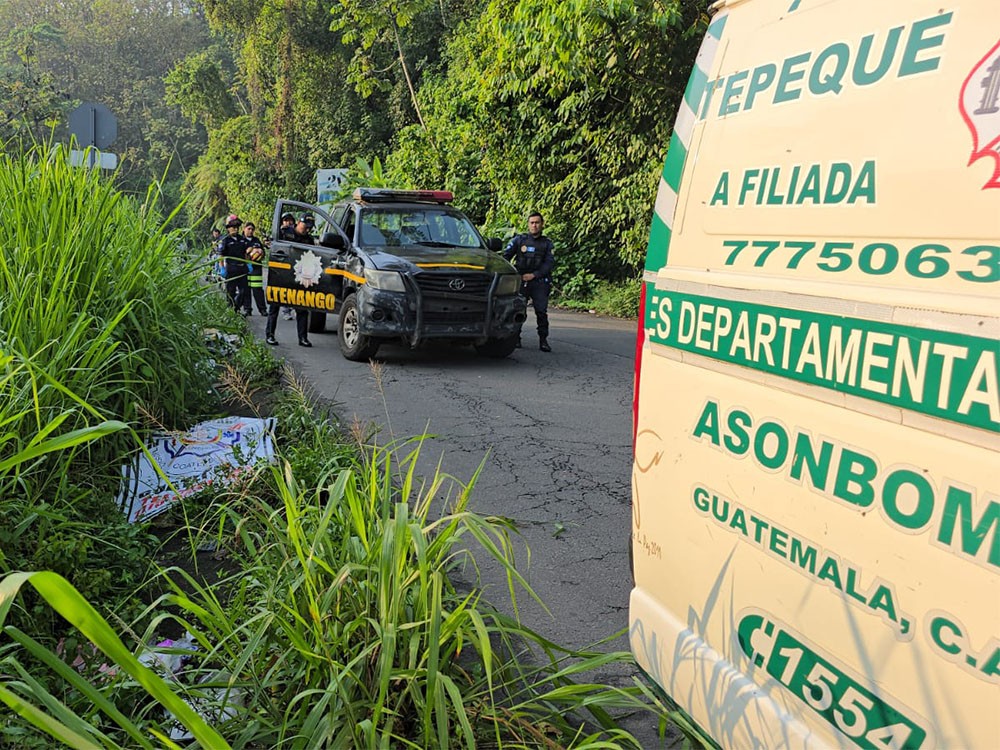 Hombre fallece atropellado en municipio de El Quetzal, San Marcos 