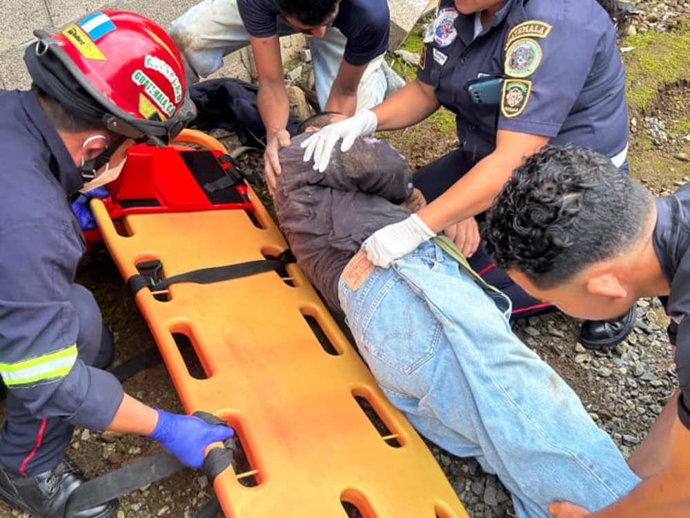 Persona sufre accidente laboral en San Pablo, San Marcos