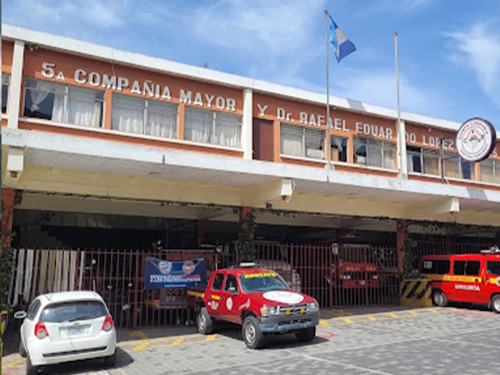 Planifican remodelación de la Quinta Compañía de Bomberos Voluntarios de Quetzaltenango