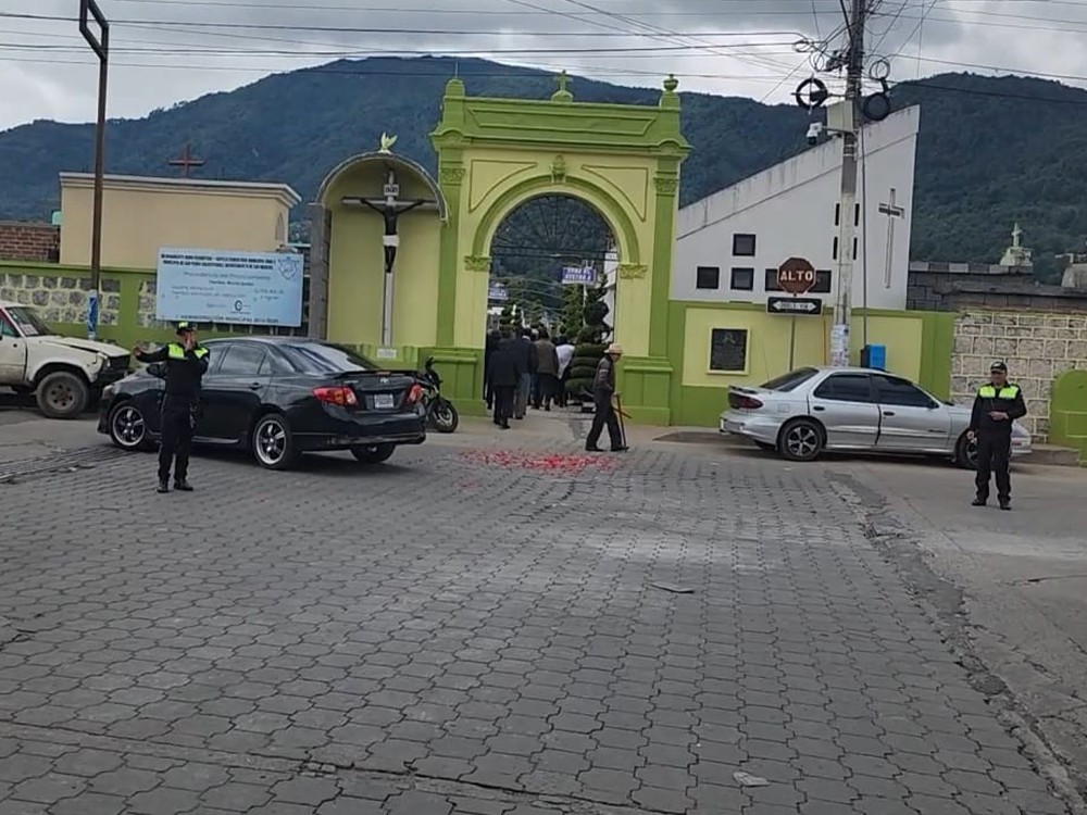 PMT reforzará control de ingreso a cementerio en San Pedro Sacatepéquez