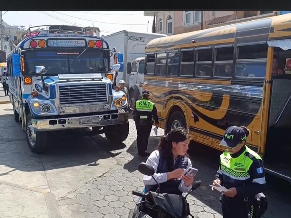 Policía Municipal de Tránsito de San Pedro, San Marcos realiza operativos de prevención 