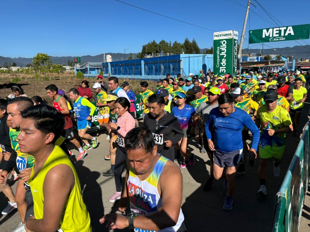 Primera Carrera del Año: Sigüilá recibe a los atletas de la región