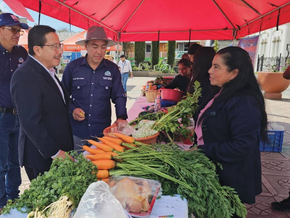 Productores Sampedranos contribuyen a la alimentación escolar