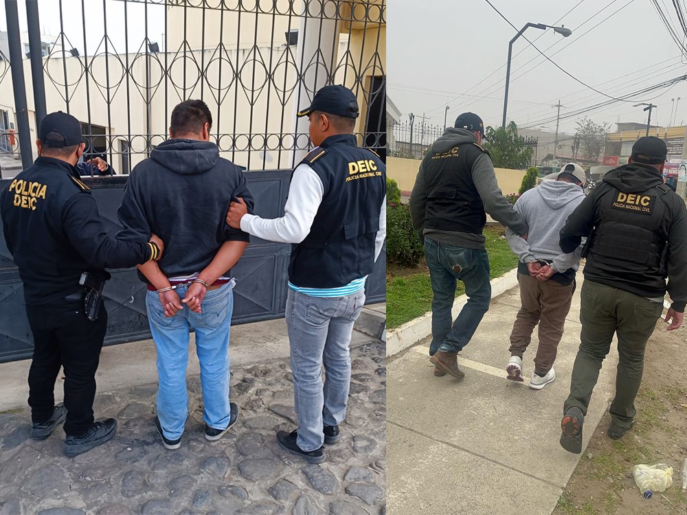 Quetzaltenango: Capturan a dos hombres señalados de abusar sexualmente a una pasajera 
