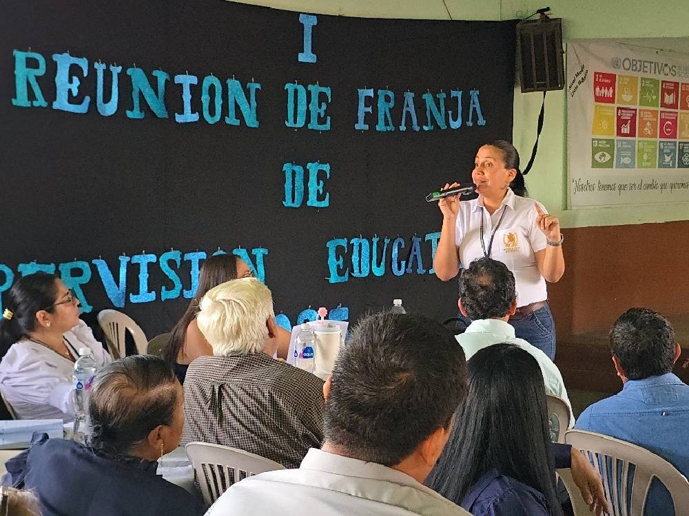 Realizan primera reunión de franja de supervisores de educación en Suchitepéquez