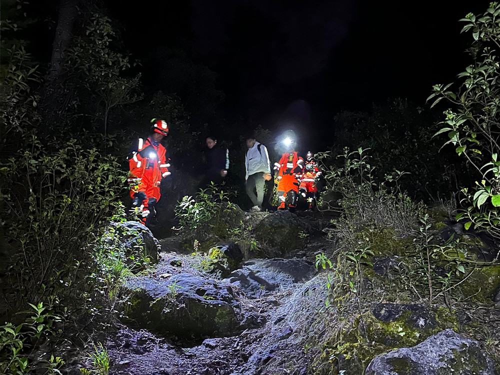 Rescatan a turistas en Huehuetenango 