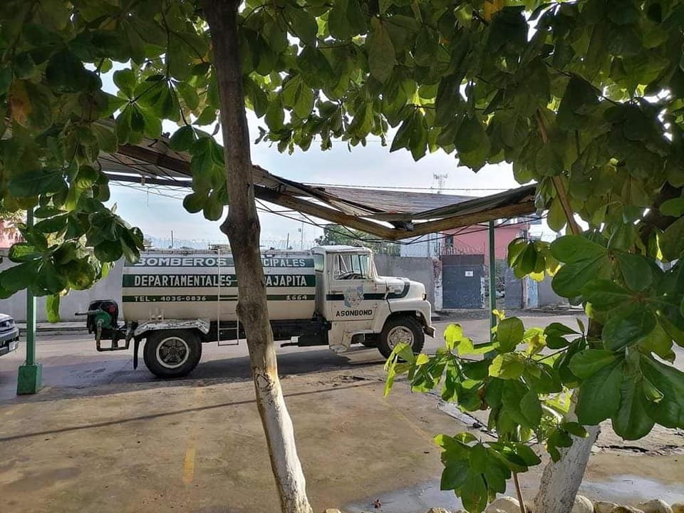 Roban batería de la unidad contra incendios de los bomberos de Pajapita, San Marcos