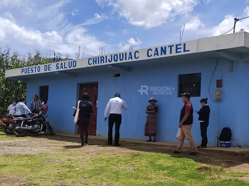 Roban en Puesto de Salud en Cantel, Quetzaltenango  