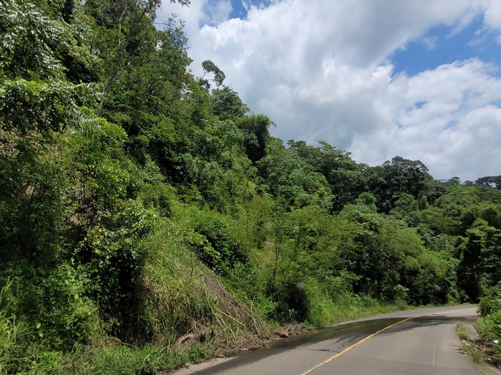 Ruta peligrosa entre Coatepeque y el Quetzal San Marcos 