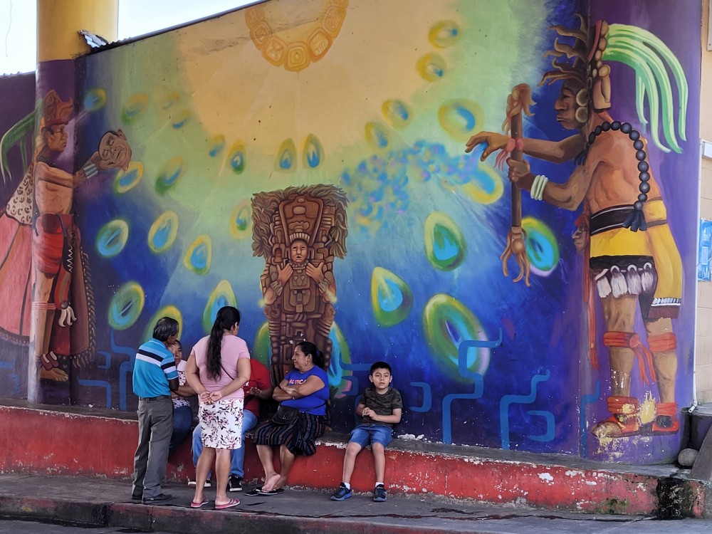 Samayac es sede del Certamen Nacional de Murales 