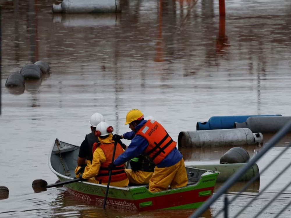 Se eleva a 147 los muertos por inundaciones en el sur de Brasil