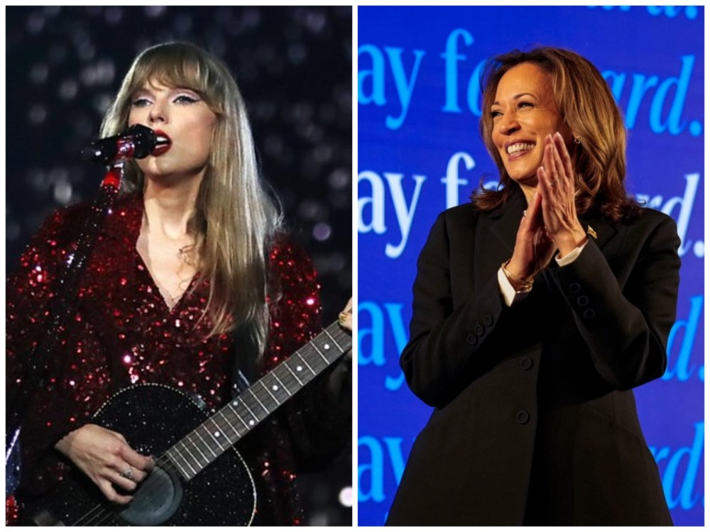 Taylor Swift anuncia su apoyo a Kamala Harris