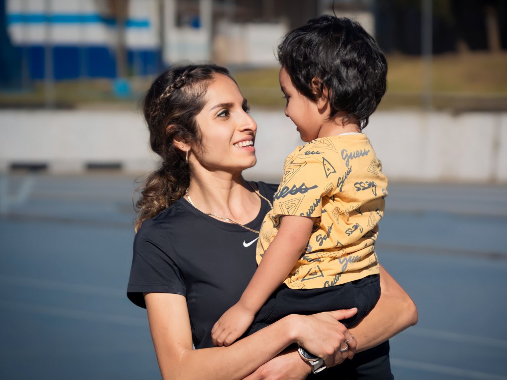 Thiago es la inspiración de Viviana Aroche, una de las figuras del atletismo nacional  