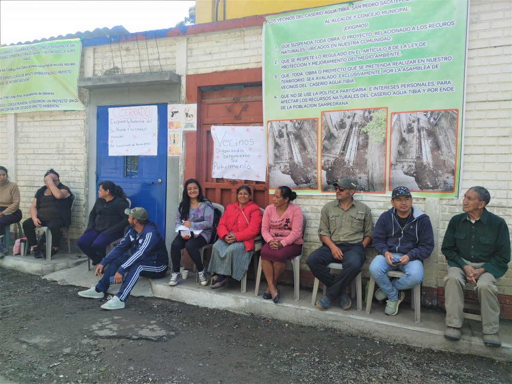 Toman instalaciones del Balneario Agua Tibia en San Pedro Sacatepéquez