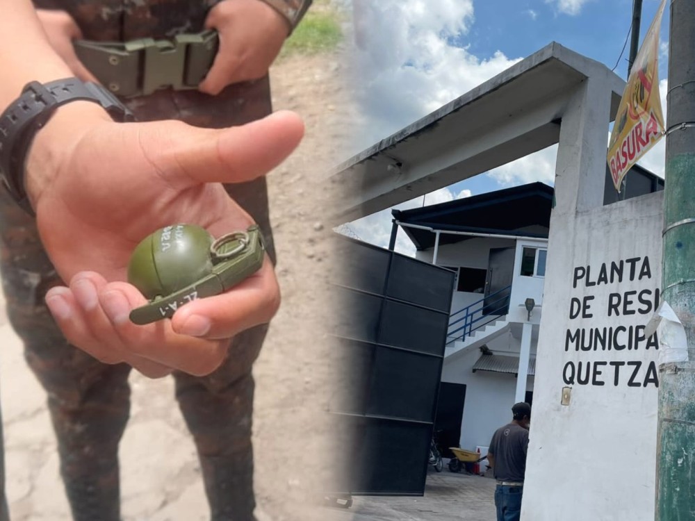 Trabajadores de planta de separación de desechos localizan un artefacto explosivo 