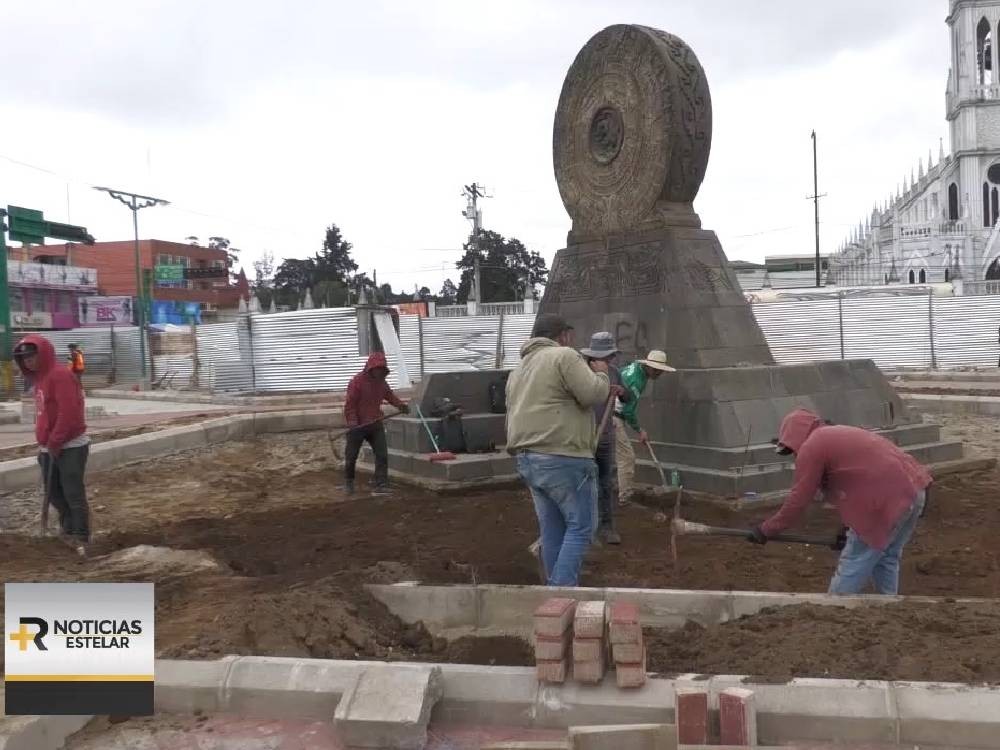 Trabajos en el Parque a Benito Juárez alcanzan un 70 por ciento de avance 