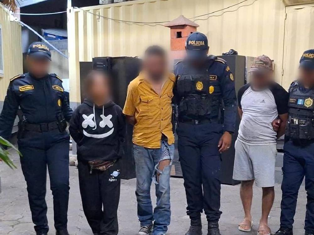 Tres presuntos pandilleros son capturados, entre ellos el sospechoso de un ataque armado