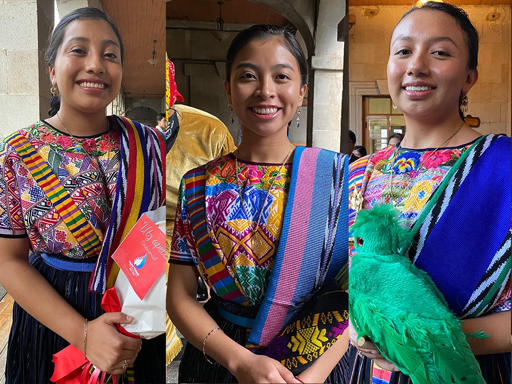 Tres señoritas participarán en el ceremonial Umial Tinimit Re Xelajuj No'j 2024-2025