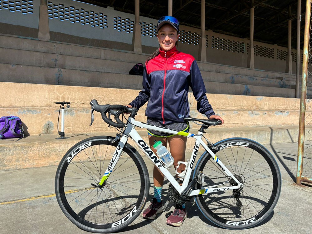 Triatleta quetzalteca buscará en Cuba su boleto al campeonato Panamericano 