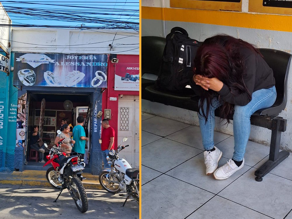 Un herido y una mujer capturada tras asalto a una joyería en Jutiapa 