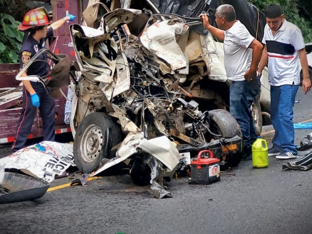 Un hombre y una mujer mueren en accidente de tránsito en la Ruta Nacional 14