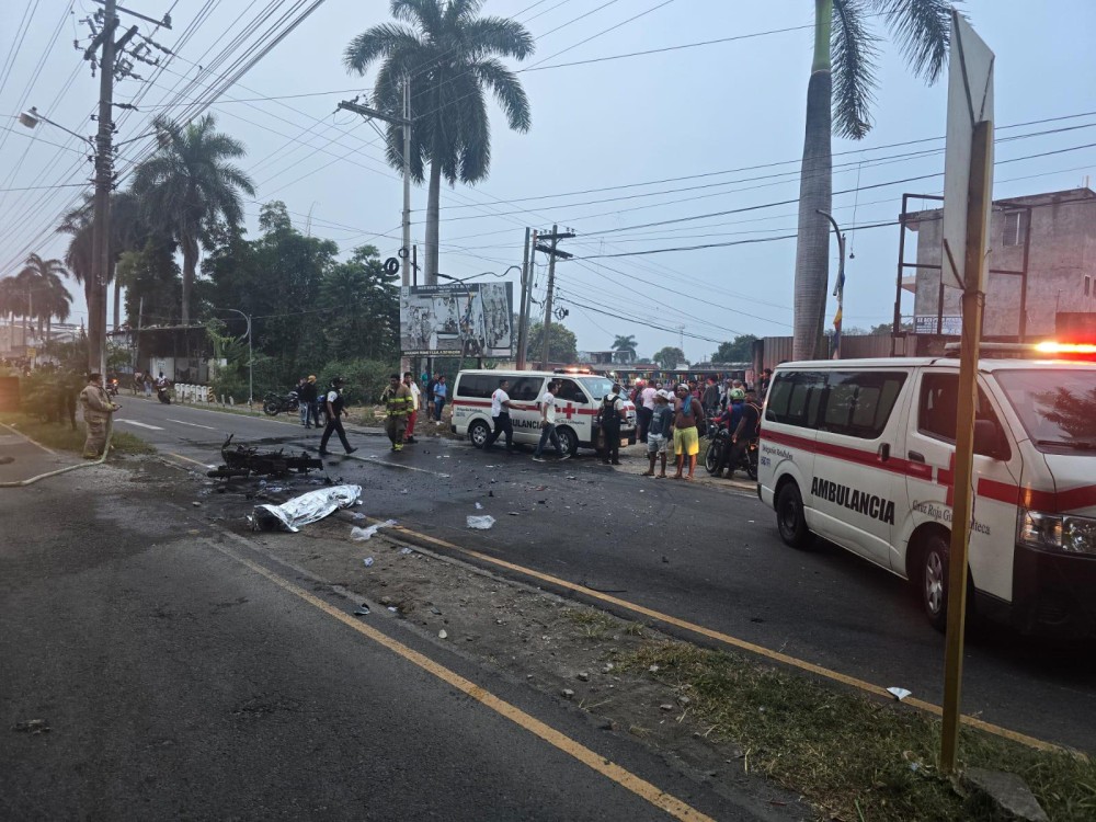 Un niño y un adulto mueren en accidente en Retalhuleu 