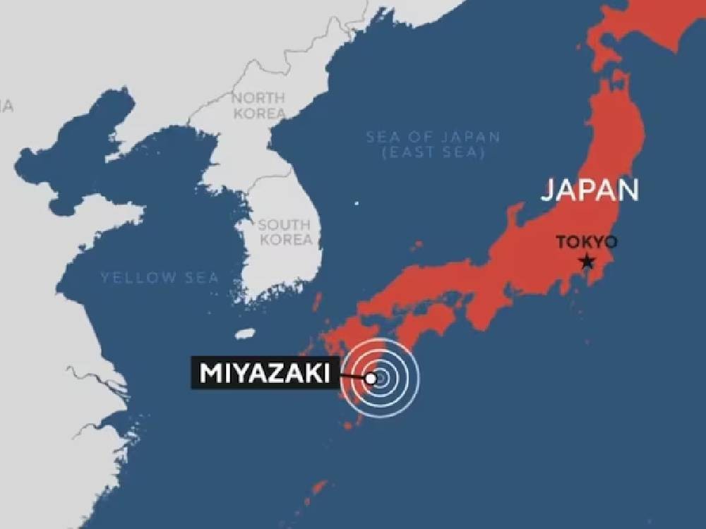 Un terremoto de magnitud 6.9 sacudió el sudoeste de Japón