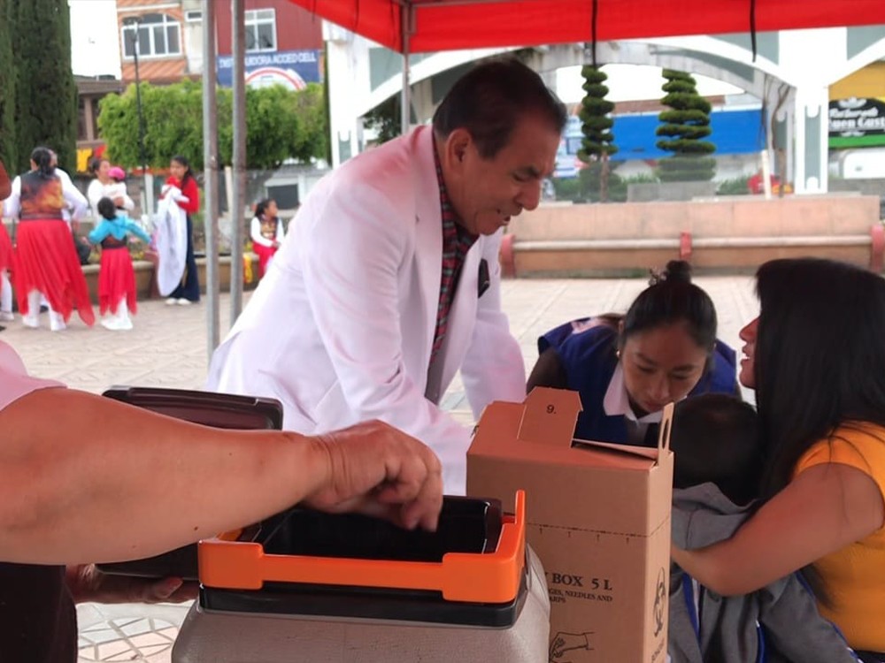 Vacunación contra la Polio y Sarampión sigue avanzando