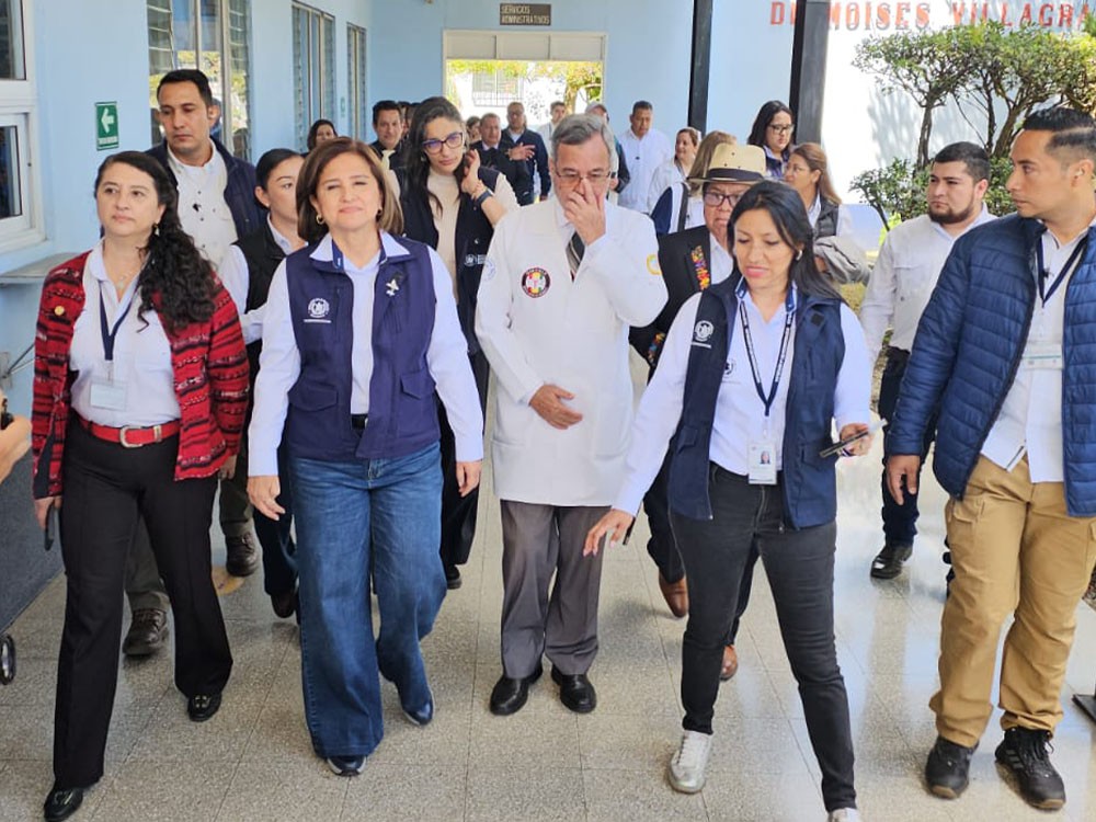 Vicepresidenta Karin Herrera visita San Marcos para abordar la desnutrición infantil y la violencia de género