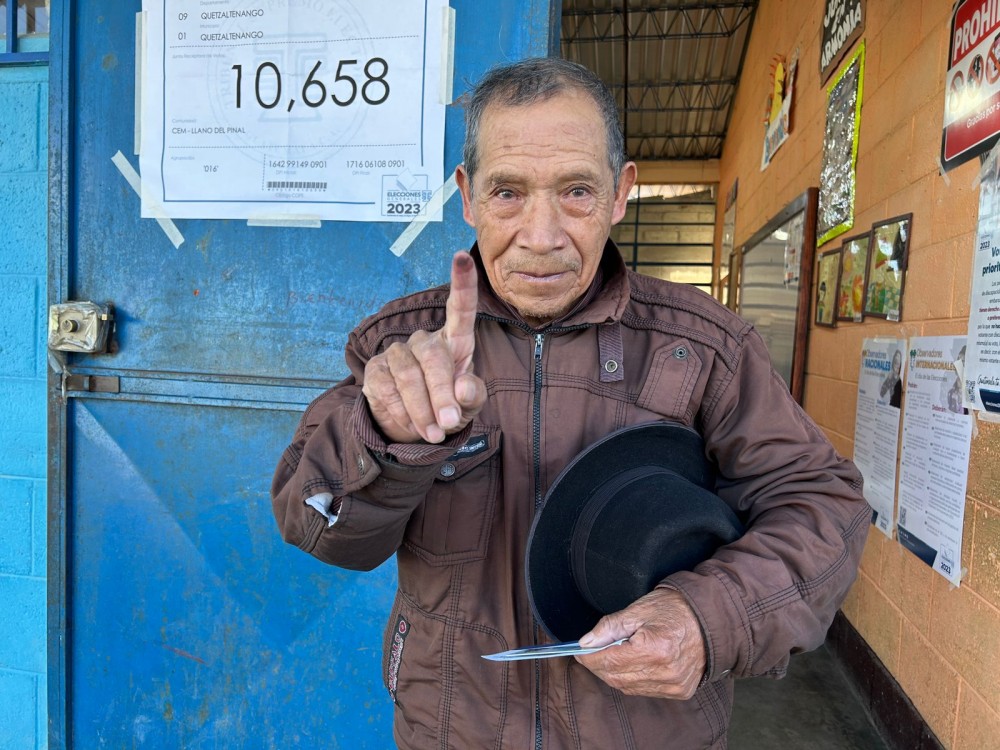 Voto del departamento de Quetzaltenango se inclinó por Bernardo Arévalo