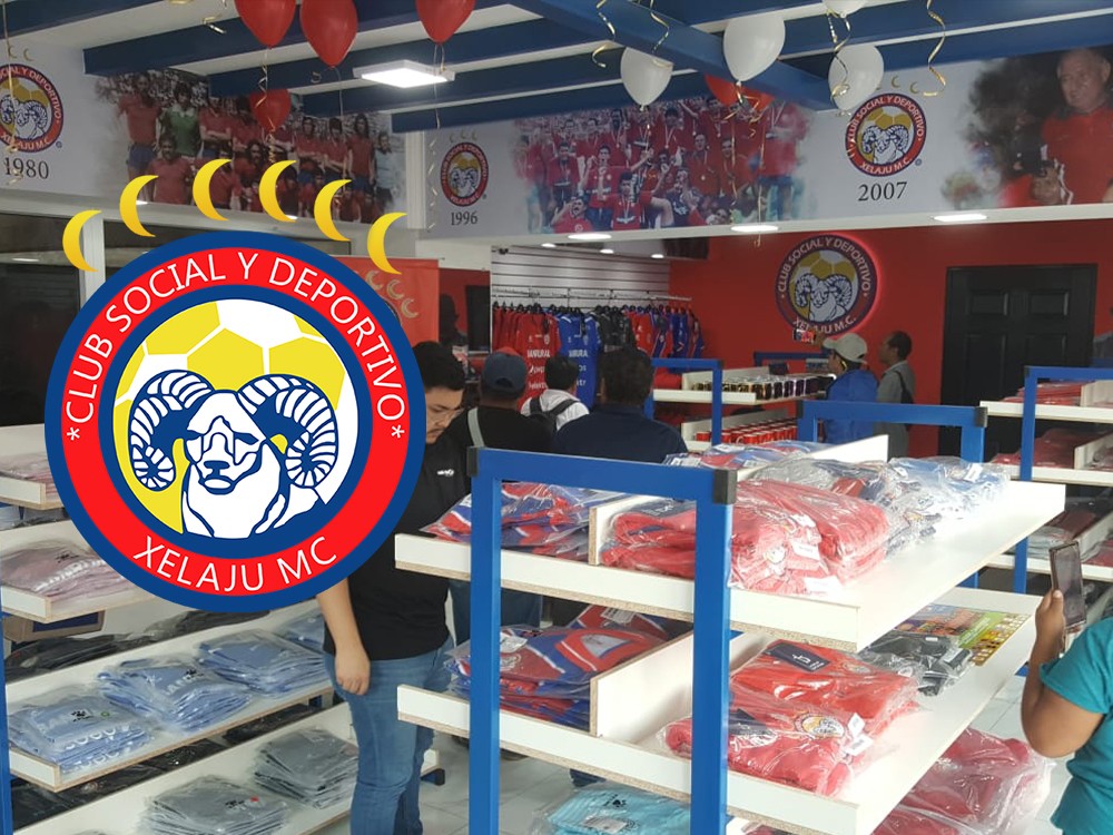 Xelajú MC es el único equipo de la Liga Nacional que cuenta con tienda oficial dentro de su estadio 